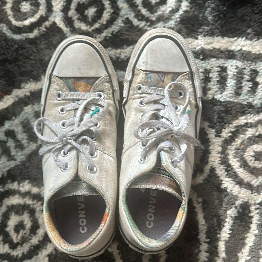 Worn vintage converse